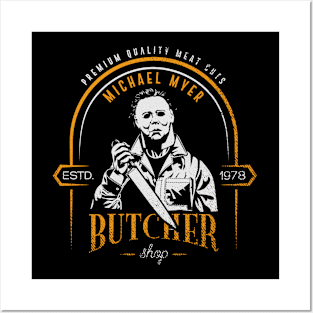 Michael Myers Butcher Shop Posters and Art